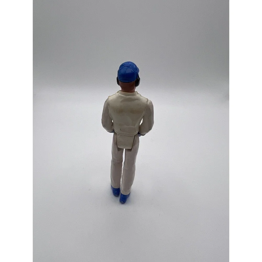 Vintage Tonka Play Toys Driver/Mechanic White Uniform Glasses Posable Figure '70